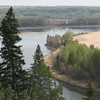 The Athabasca River from Fort Assiniboine Sandhills Wildland Park.