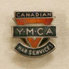 Canadian War Services YMCA badge