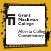 Logo for Alberta College Music Conservatory. 