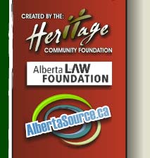 The Heritage Community Foundation, Alberta Law Foundation and Albertasource.ca