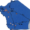 Map of Treaty 7 area