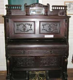 antique harpsichord