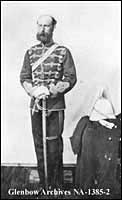 Superintendent William Winder, North-West Mounted Police, ca 1870s.