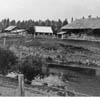 The Kinna homestead was built beside  the  Medicine River, early 1900s. 