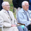 Ralph and Oscar Erdman at the Barons Centennial, 2004.