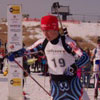 Andrew is pictured at the start of a biathlon  race. He won two gold medals at the BC championships and became the Alberta champion in 2009!