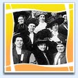 Womens Christian Temperance Union convention, Calgary, Alberta, October, 1911. Louise McKinney at front center.