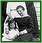 Flora and daughter Beth, Sept 13, 1910, Millet