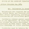Letter Re: Enlist Postal Corps
