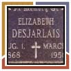 Tombstone Elizabeth Desjarlais