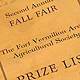 Annual Fall Fair Prize List