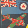 New Canadian Air Force Flag Scribbler