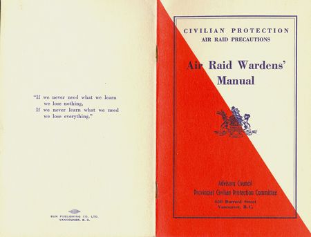 Air Raid Warden\\\'s Manual