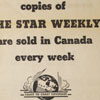 700,000 copies of the Star Weekly...
