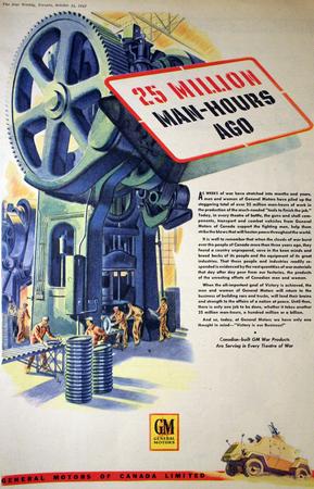 General Motors of Canada Ltd. Ad.