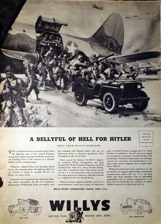 Willys Export Corporation Ad.