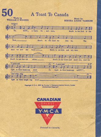 Y.M.C.A. Song Book  