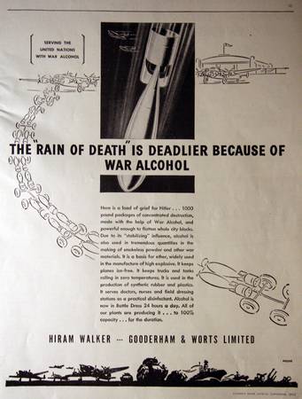 The Rain of Death is Deadlier because of War Alcohol