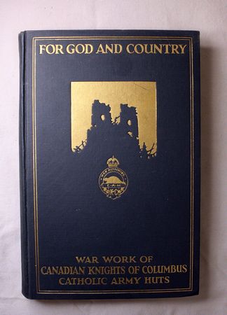 Book detailing the work of the Canadian Knights of Columbus
