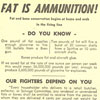 Fat is Ammunition