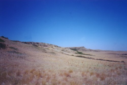 View from the base of Head-Smashed-In Buffalo Jump