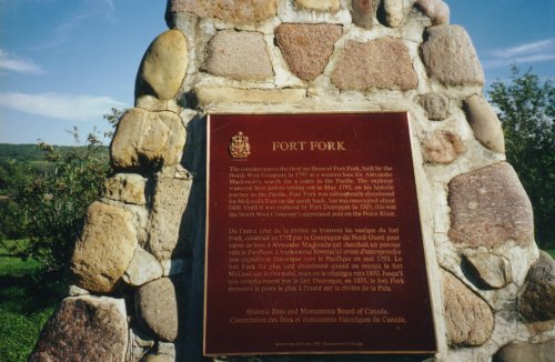 Fort Fork Plaque 