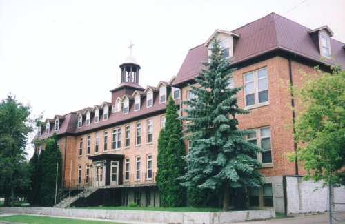 The Notre Dame Convent in Morinville, Alberta.