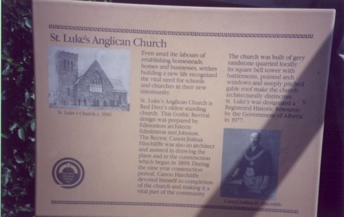Saint Luke's Anglican Church History