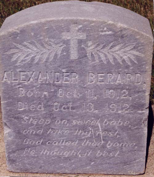 Tombstone, Alxander Berard