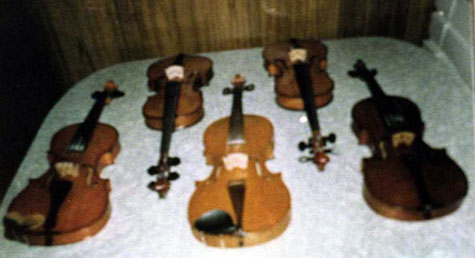 August Matthews was a writer, inventor and craftsman. Several fine violins attest to his skills. 