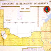 Estonian settlements in Alberta
