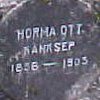 Horma Ott headstone