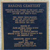 Re-dedication of Barons Cemetery