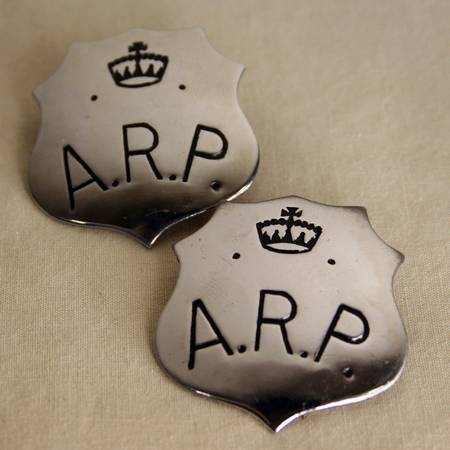 Two Silver A.R.P. Pins