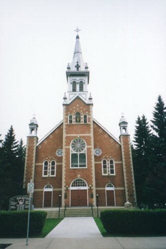 L'glise catholique St-Jean Baptiste, Morinville, Alberta