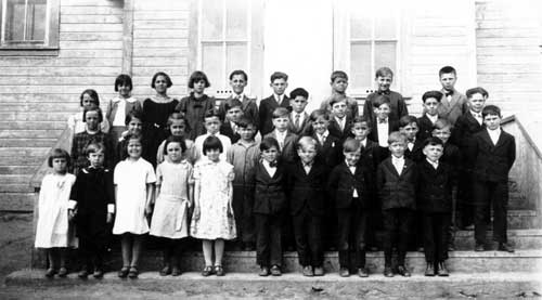 School children at St. Vincent