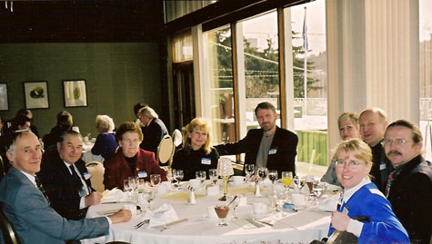 Participants at Estonian Independence Day Celebration at the Royal Glenora Club in Edmonton, ca 2003.