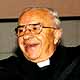 A happy Father Bonelli is pictured at his 81st birthday celebration in June, 2002 at the Santa Maria Goretti Centre.  Photo courtesy of Rudy Cavaliere.