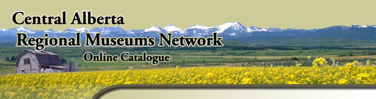 Central Alberta Regional Museums Network Online Catalogue
