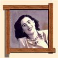 Assunta Marasco, 22, in Fernie, 1953.