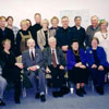 Erdman, Kotkas and Silberman clans gather for a family photo. This family reunion,  one of many, occurred  in Calgary, 2002.