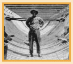 Construction Workers in the bowl of the Flume.