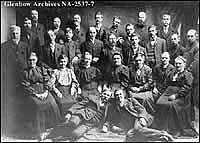 Pioneers from the Camrose area of Alberta, 1908.