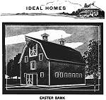 Eatons Ideal Homes Plan Book: Easter Bank barn design.
