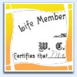 Life Membership Certificate of the North Dakota WCTU awarded to Louise McKinney