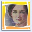 Portrait of Nellie McClung by Alice Tyler, displayed in the Alberta Legislature 
