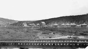 Coalspur buildings, 1921. (PAA A.2289)