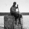 Al Ewen on raft  August 1931