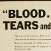 Blood...Toil...Tears...and Sweat