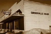 'Le catéchisme des Caisses Populaires,' provoking lively discussion in the study circles led by Fr. Desrochers during the 1940's. As a result of those study circles, the people of Girouxville were inspired to action. The Girouxville Co-Op store was begun in 1951.